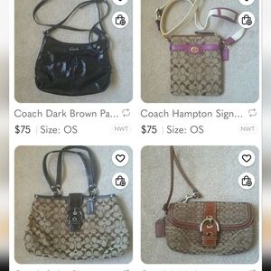 Coach Bags - Bundle  Of 4